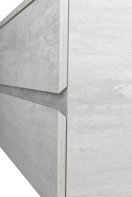 Тумба под раковину Cezares Molveno 46 80 MOLVENO 46-80-2C-SO-LB подвесная Legno Bianco МДФ / ЛДСП