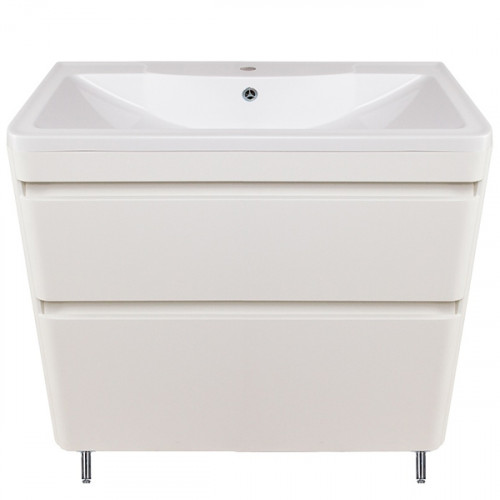 Тумба под раковину Style Line Атлантика Люкс Plus 90 СС-00002212 Антискрейч МДФ / ЛДСП