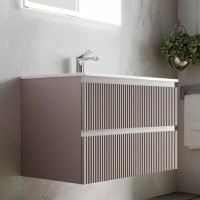 Тумба под раковину Sancos Snob R 60 SNR60SM подвесная Doha Soft МДФ / ЛДСП