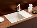 Кухонная мойка Ulgran Classic U-602-341 цвет Ультра-белый