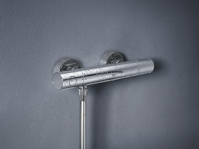 Смеситель для душа Grohe Grohtherm 800 Cosmopolitan 34765000 с термостатом Хром латунь на стену