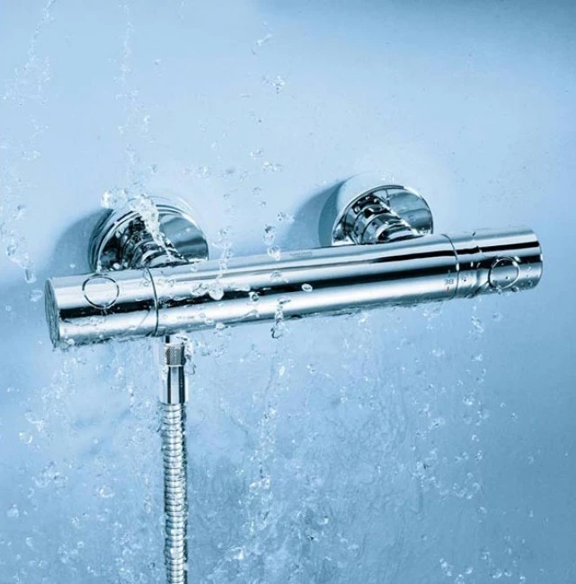 Смеситель для душа Grohe Grohtherm 800 Cosmopolitan 34765000 с термостатом Хром латунь на стену