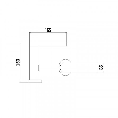 Смеситель для раковины Savol S-GY8887H цвет Черный