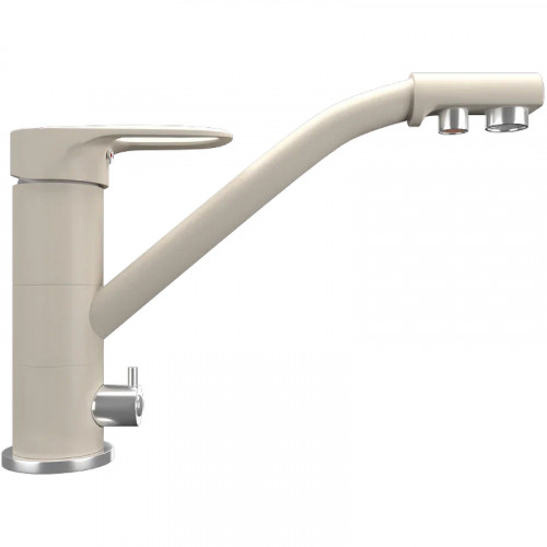 Смеситель для кухни Ulgran Quartz UQ-010-02 Лен латунь