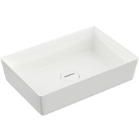 Раковина-чаша Berges Mascon 55 181003 Белая глянцевая фарфор накладная
