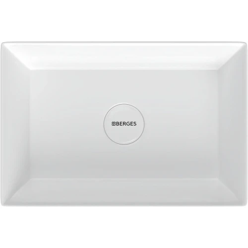 Раковина-чаша Berges Mascon 55 181003 Белая глянцевая фарфор накладная