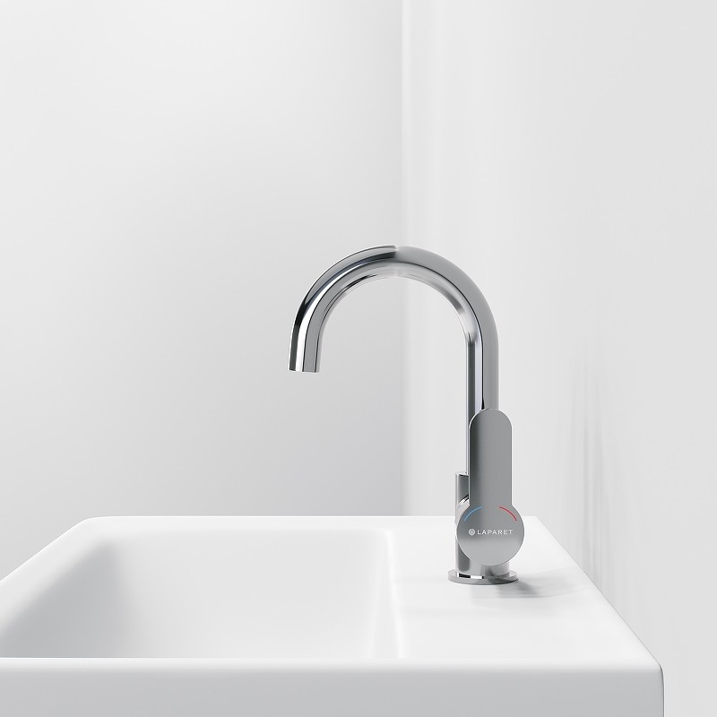 Смеситель для раковины Laparet Molera N4013202LPT Хром латунь