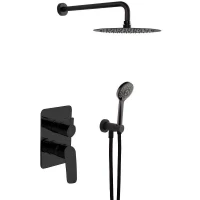 Душевая система Ramonsoler New Fly K5715021NM Черная матовая