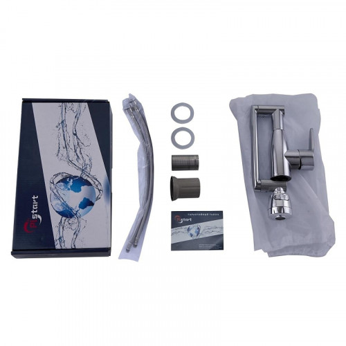 Смеситель для кухни Plstart PL4010 цвет Хром