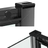 Душевой уголок RGW Classic 100x100 32094800-014 профиль цвет Черный стекло прозрачное