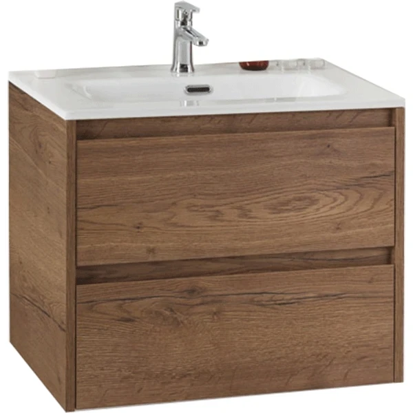 Тумба под раковину BelBagno KRAFT 39-600/390-2C-SO-RT подвесная Rovere Tabacco МДФ / ЛДСП
