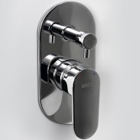 Смеситель для душа WasserKRAFT Donau 5341 Хром латунь встраиваемый