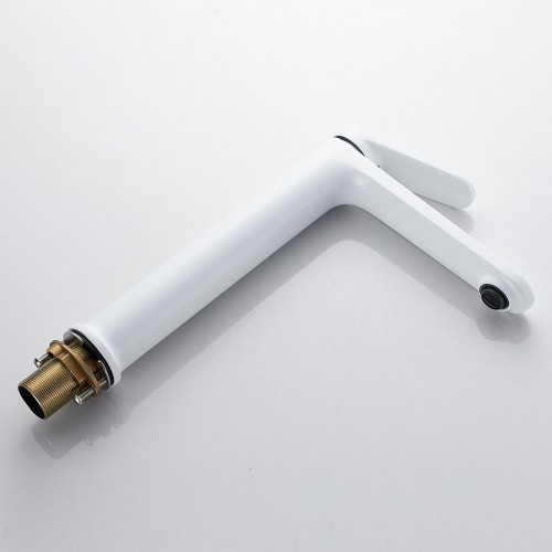 Смеситель для раковины Shevanik S43C S4311C цвет Белый