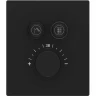 Душевая система Vincea Inspire VSFW-3I21T2RMB с термостатом Черная матовая латунь встраиваемый