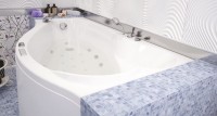 Акриловая ванна Aquanet Palma 170x90 R 204023 без гидромассажа