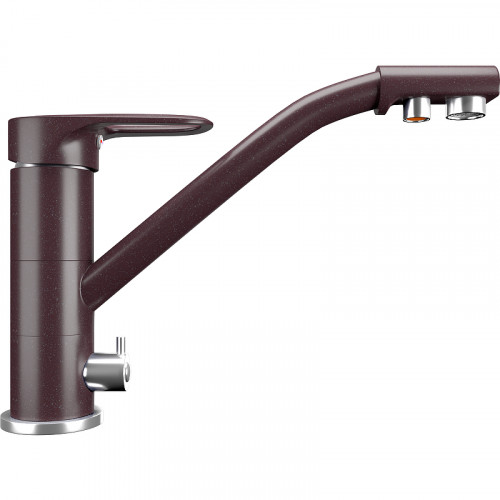 Смеситель для кухни Ulgran Classic U-010-345 Шоколад латунь