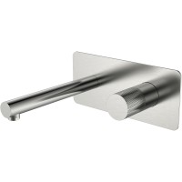 Смеситель для раковины Boheme Stick 125-NB.2 Никель латунь встраиваемый