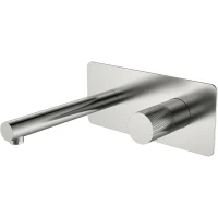 Смеситель для раковины Boheme Stick 125-NB.2 Никель латунь встраиваемый