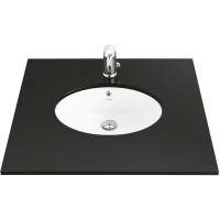 Раковина Creavit 56 TP214-00CB00E-0000 Белая фарфор встраиваемый