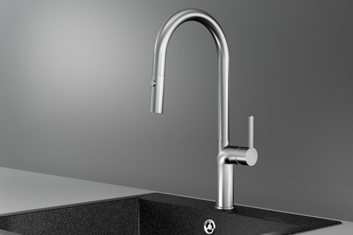 Смеситель для кухни Granula 9010 цвет Нержавеющая сталь