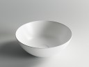 Раковина-чаша Ceramicanova Element 35 CN6003 Белая матовая фаянс накладная