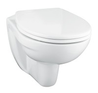 Комплект унитаза с инсталляцией Grohe Solido 39117000 с сиденьем Микролифт и клавишей смыва фаянс подвесной