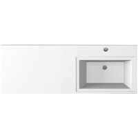 Раковина Stella Polar Мадлен 120 R SP-00000027 с местом под стиральную машину Белая