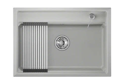 Кухонная мойка Granula Kitchen Space 73 7301 цвет Арктик