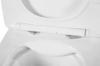 Унитаз BelBagno Marmi BB052CHR/BB052SC подвесной с сиденьем Микролифт фаянс подвесной