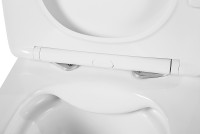 Унитаз BelBagno Marmi BB052CHR/BB052SC подвесной с сиденьем Микролифт фаянс подвесной