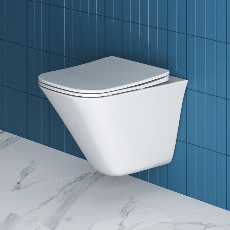 Унитаз BelBagno Marmi BB052CHR/BB052SC подвесной с сиденьем Микролифт фаянс подвесной