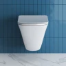 Унитаз BelBagno Marmi BB052CHR/BB052SC подвесной с сиденьем Микролифт фаянс подвесной