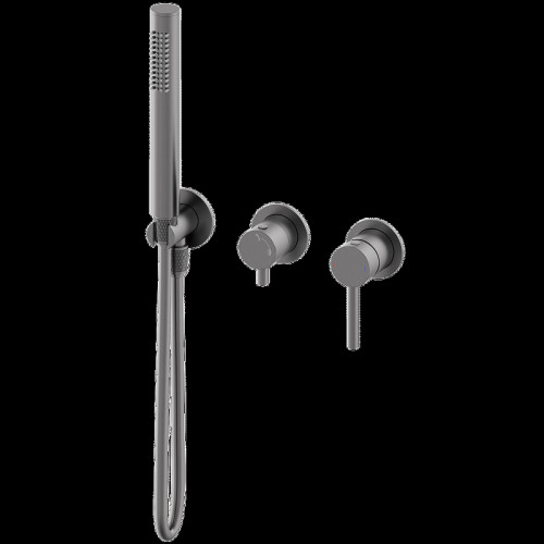 Смеситель для душа Wonzon &amp; Woghand Stick WW-838017-BGM цвет Темный графит