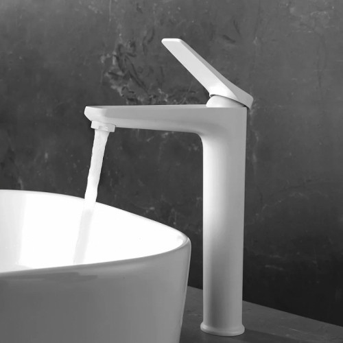 Смеситель для раковины Lemark Bronx LM3709MW цвет Белый матовый