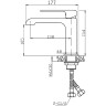 Смеситель для раковины Agger Magic A3012100
