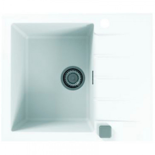Кухонная мойка Alveus Granital Cadit 10 Arctic G11 590x500 1132017 Белая искусственный камень (литьевой мрамор) встраиваемый