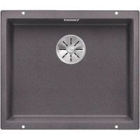 Кухонная мойка Blanco Subline 500-U 523433 Темная скала искусственный камень (литьевой мрамор) встраиваемый