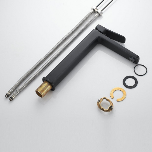 Смеситель для раковины Raffine F1199H цвет Черный