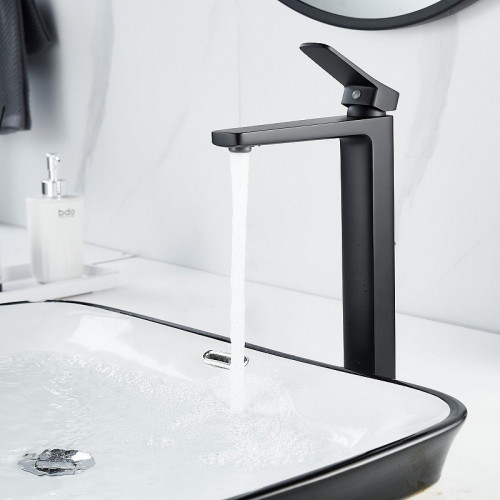 Смеситель для раковины Raffine F1199H цвет Черный