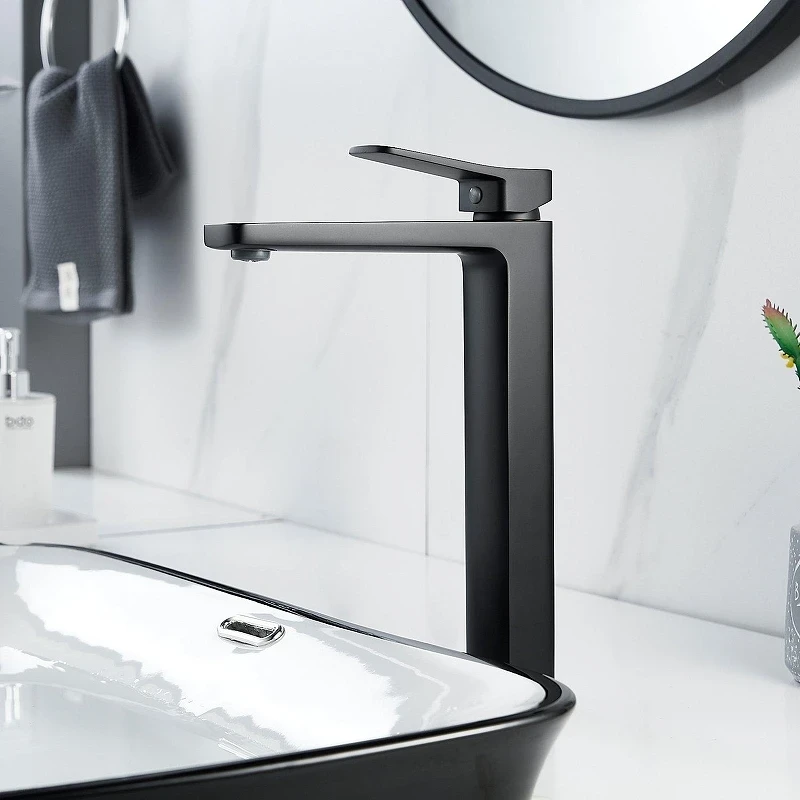 Смеситель для раковины Raffine F1199H цвет Черный