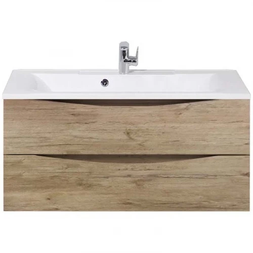 Тумба под раковину BelBagno Marino 100 MARINO-1000-2C-SO-RN-P подвесная Rovere Nature МДФ / ЛДСП