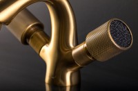 Смеситель для раковины Boheme Royal Cristal 311-Royal/CRSTBlack Бронза латунь