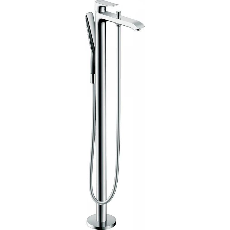 Смеситель для ванны Hansgrohe Metris 31471000 Хром латунь на пол