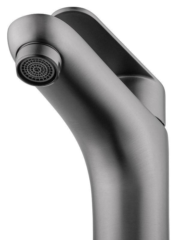 Смеситель для раковины Wonzon & Woghand Alfa WW-A40202-BGG цвет Темный графит