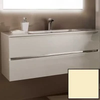 Тумба с раковиной SanVit Кубэ-2 100 kkube2100 в цвете Ral подвесная Желтый глянец МДФ / ЛДСП
