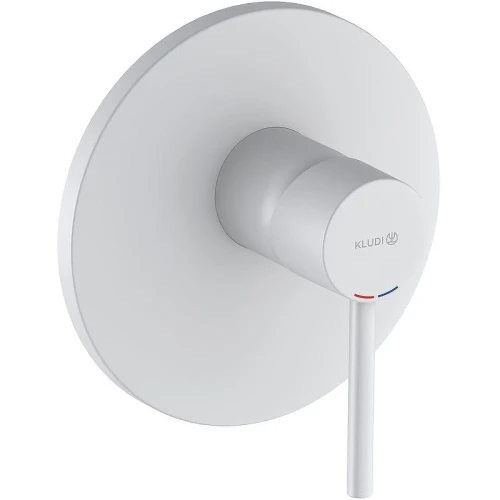 Смеситель для душа Kludi Bozz 386555376 Белый матовый