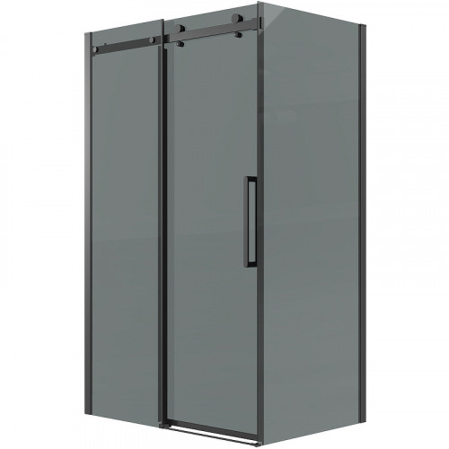 Душевой уголок Grossman Classic 130х90 120.K33.04.1390.21.10 профиль Черный матовый стекло тонированное