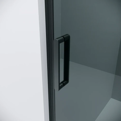 Душевой уголок Grossman Classic 130х90 120.K33.04.1390.21.10 профиль Черный матовый стекло тонированное