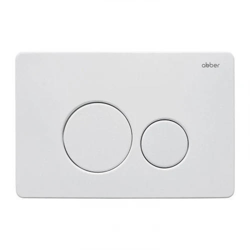 Комплект унитаза с инсталляцией Abber Rechteck AC1220TC-AC0105-AC0121MW цвет Белый с сиденьем Микролифт