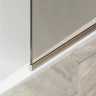 Шторка на ванну Maybah Glass MGV-151-2у 740x1400 в узком профиле Бронза стекло бронзовое